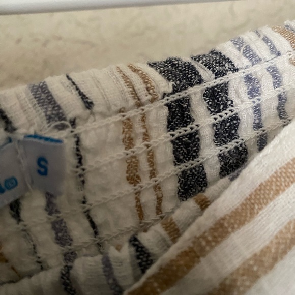 Vintage Blue Island Stripe Halter Top Dress - Picture 5 of 11